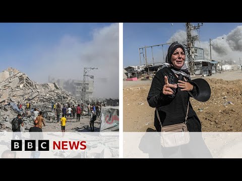 Israel intensifies strikes on Gaza City | BBC News
