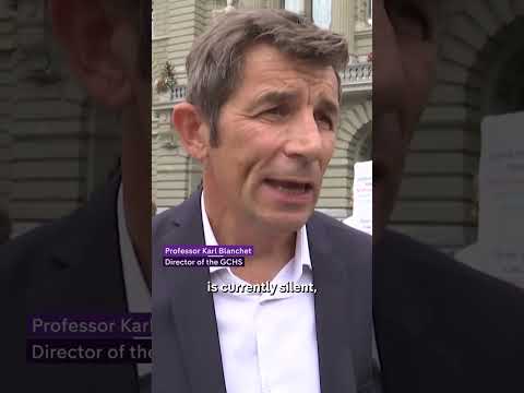 Doctors stop eating to protest Swiss government ‘inaction’ over Gaza