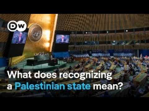 UN to debate Palestinian statehood issue | DW News