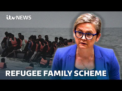 Home secretary suspends scheme letting refugees bring families to UK | ITV News