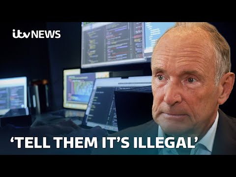 Addictive algorithms should be “illegal”, says the inventor of the world wide web | ITV News