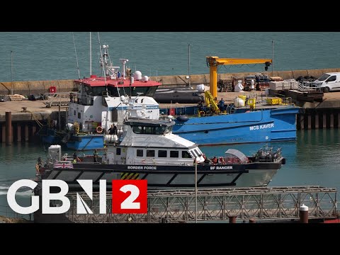WATCH: Port of Dover shots as small boat crossings continue