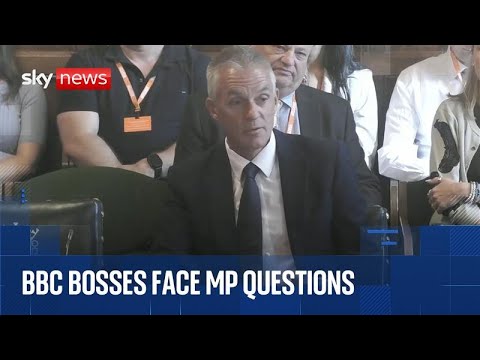 BBC bosses grilled by MPs
