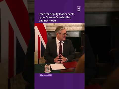 Race for deputy leader heats up as Starmer’s reshuffled cabinet meets