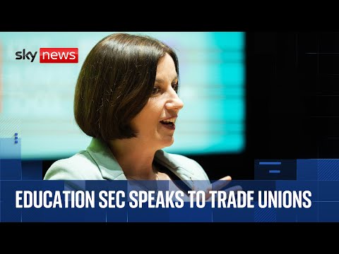 Bridget Phillipson gives speech at TUC Congress
