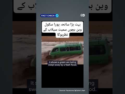 Fact check: False flood videos spread in India and Pakistan | DW News