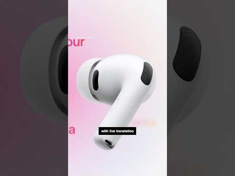 See Apple’s new AirPods Pro 3 live language translation feature