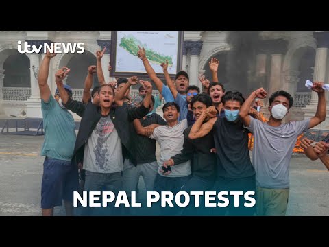 Nepal’s prime minister resigns and parliament set on fire during violent protests | ITV News