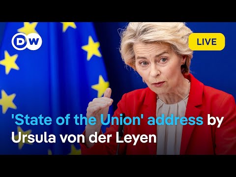 Live: The EU’s main priorities and initiatives for the upcoming year | DW News