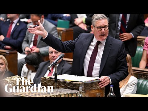 Keir Starmer faces Kemi Badenoch at PMQs – watch live