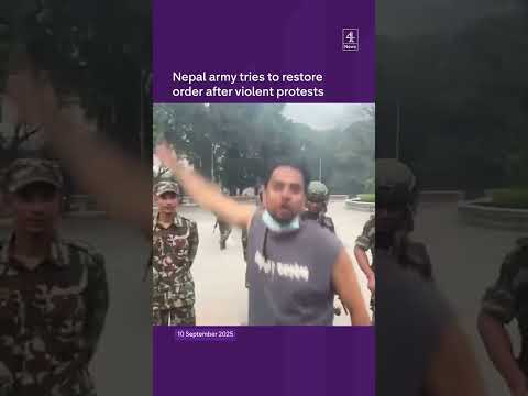 Nepal army tries to restore order after violent protests
