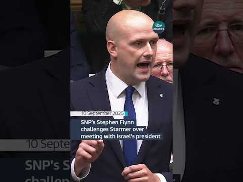 SNP Westminster Leader Stephen Flynn told MPs that Gaza is a ‘graveyard’ #itvnews #politics