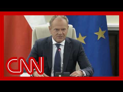 Poland’s leader speaks out about Russia’s ‘large-scale provocation’