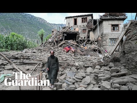 Taliban appeals for international aid as rescue teams search for survivors