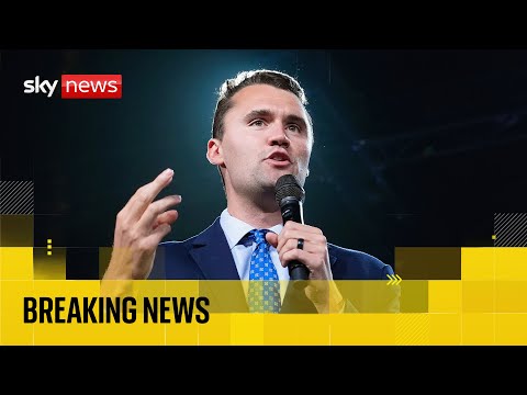 Charlie Kirk dies after being shot at event in Utah | Sky News coverage