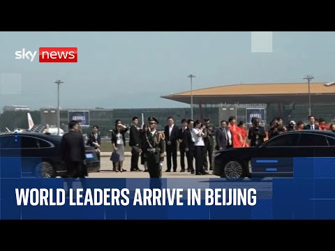 World leaders arrive in Beijing for major military parade