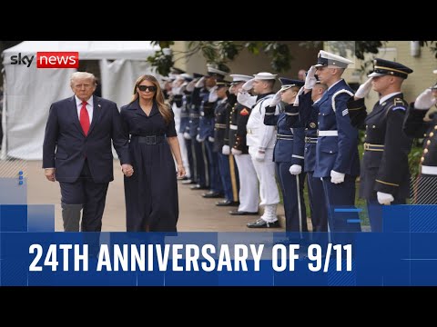 President Trump attends 9/11 anniversary event