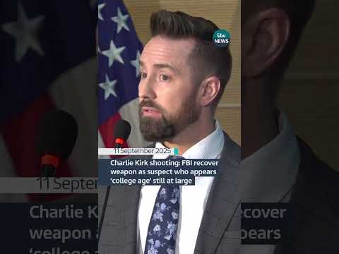 Special Agent Robert Bohls says the FBI has recovered a weapon #itvnews #utah #usa