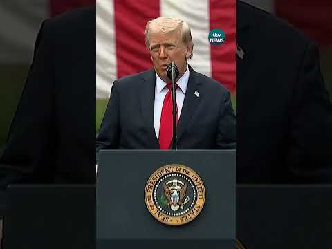 Trump announced he is awarding Charlie Kirk the Medal of Freedom, while at a 9/11 memorial #itvnews