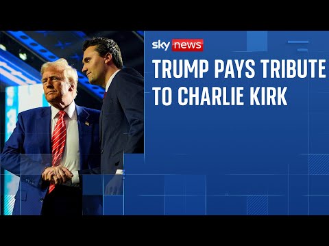 Trump will award Charlie Kirk the presidential medal of freedom