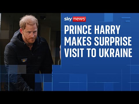 Duke of Sussex has travelled to Kyiv after invite from Zelenskyy’s government