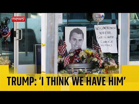 Donald Trump says he believes Charlie Kirk’s killer has been caught