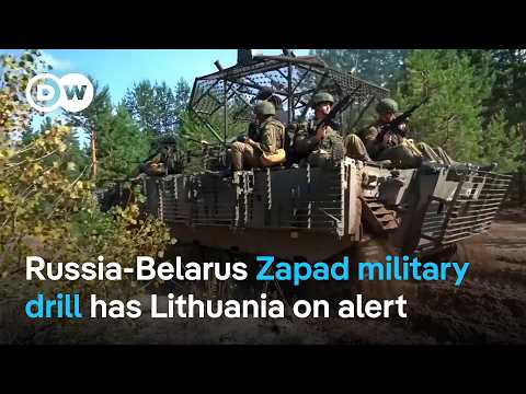 Russia and Belarus start military drills near NATO border | DW News