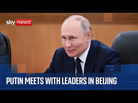 Vladimir Putin holds meetings with world leaders during visit to China