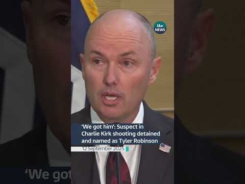 Utah Gov. Spencer Cox says authorities have a suspect in custody #itvnews