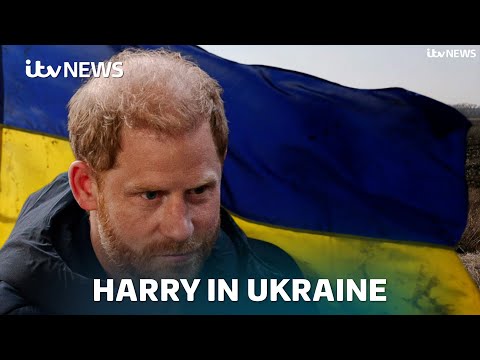 Prince Harry makes surprise visit to Ukraine | ITV News