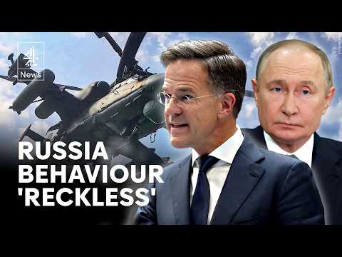 Nato launches ‘Eastern Sentry’ to counter Russia drone threat