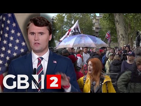 WATCH: Charlie Kirk vigil hosted by Turning Point takes place in London