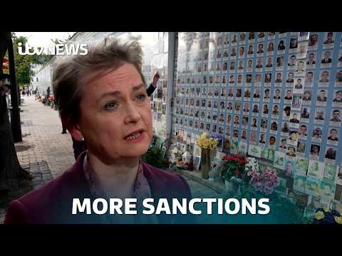 Foreign Secretary Yvette Cooper speaks to ITV’s Emma Murphy on her visit to Ukraine | ITV News