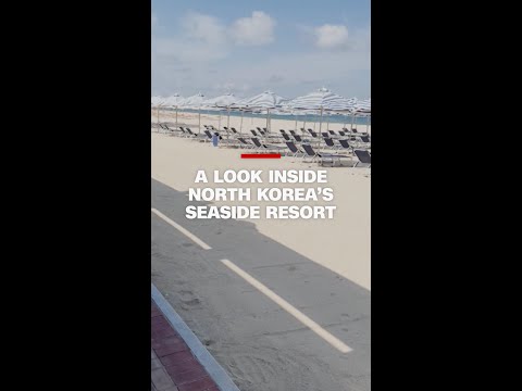 Inside North Korea’s vast and nearly empty seaside resort