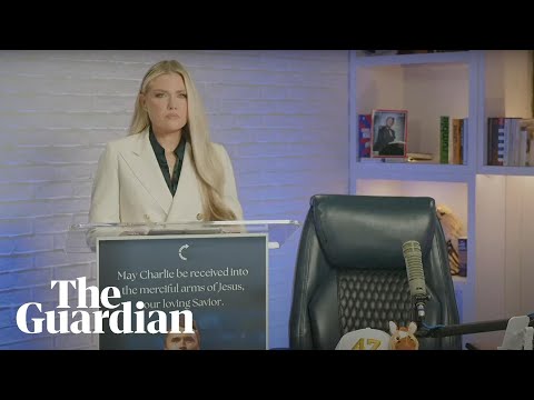Charlie Kirk’s widow gives first statement after his killing