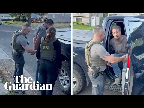 FBI arrests US army veteran for ‘conspiracy’ over protest against Ice