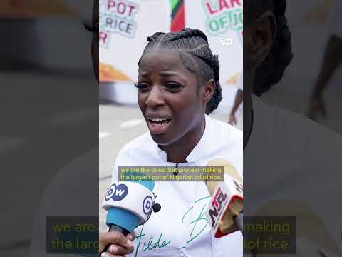 Nigerian chef aims to make largest jollof rice bowl ever | DW News