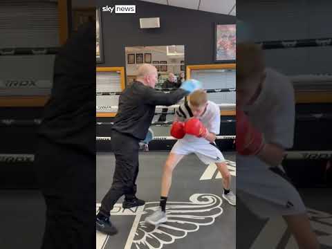 Boxing legend Ricky Hatton posted training videos on his social media days before his death #skynews