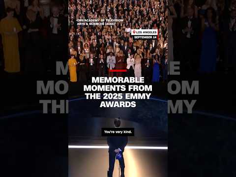 Memorable moments from the 2025 Emmy Awards