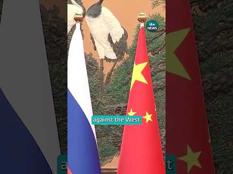 Kim Jong Un has rolled into Beijing on his iconic armoured train | ITV News