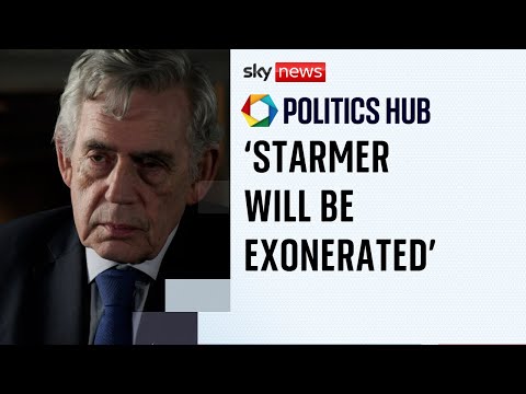 Former PM Gordon Brown defends Sir Keir Starmer over Mandelson