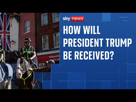 Windsor prepares for Trump’s arrival