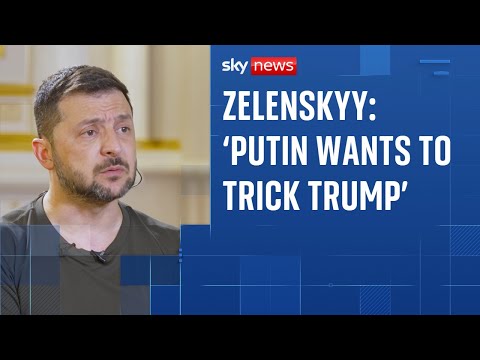 Ukraine war: Exclusive interview with President Zelenskyy