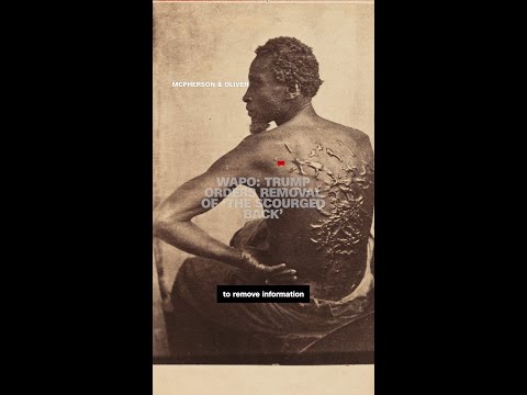 Trump orders removal of ‘The Scourged Back’