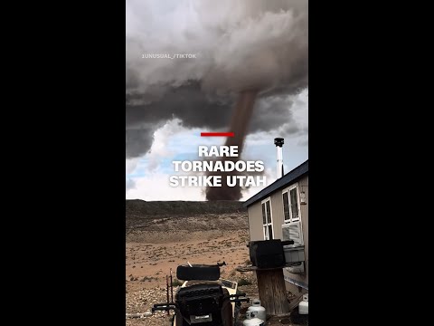 Two rare tornadoes hit southeastern Utah