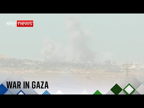 Gaza skyline as IDF says expanded operation in Gaza City has begun