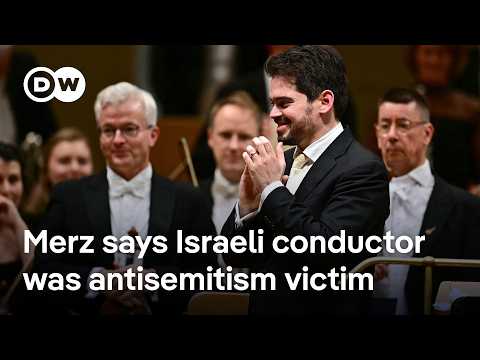 Israeli conductor leads in Berlin following disinvitation from Belgium | DW News