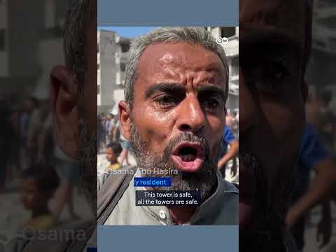 Tallest building in Gaza Strip demolished by Israeli attack | DW News
