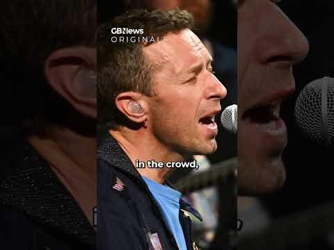 Chris Martin’s comments on Israel and Palestine sparked outrage at a Coldplay concert #gaza #gbnews
