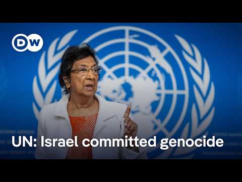 Israel has committed genocide in Gaza, United Nations commission says | DW News